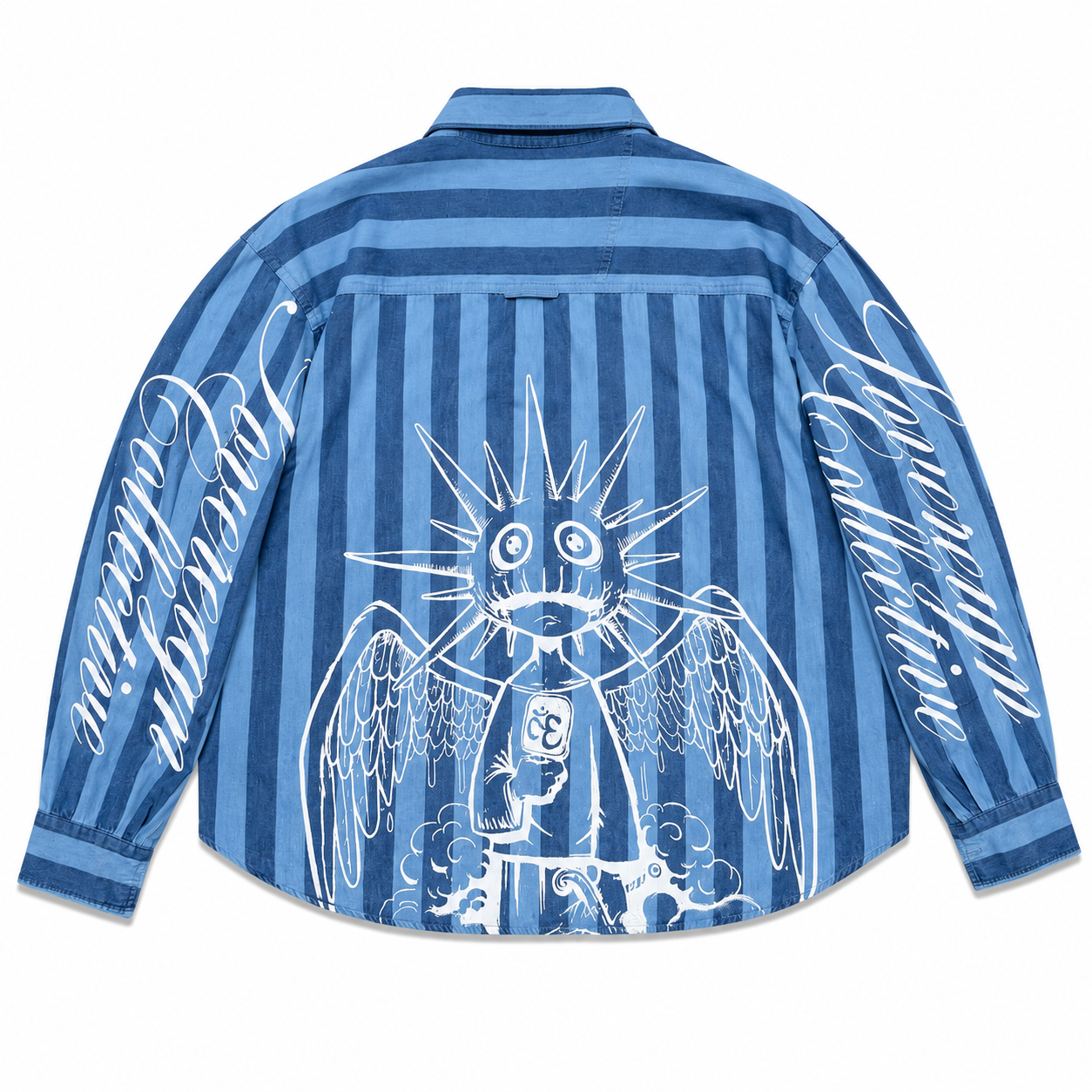 Blue Striped Flannel