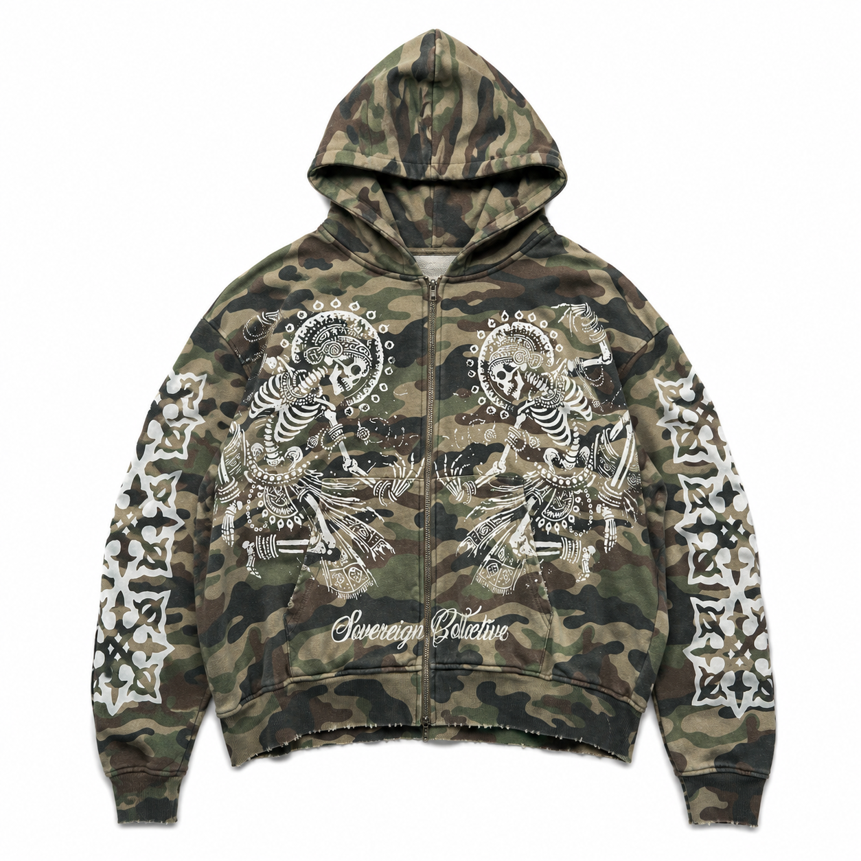 Camo Zip Up