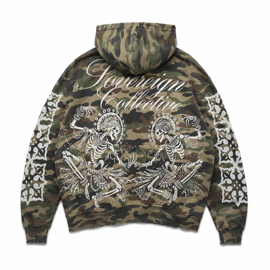 Camo Zip Up