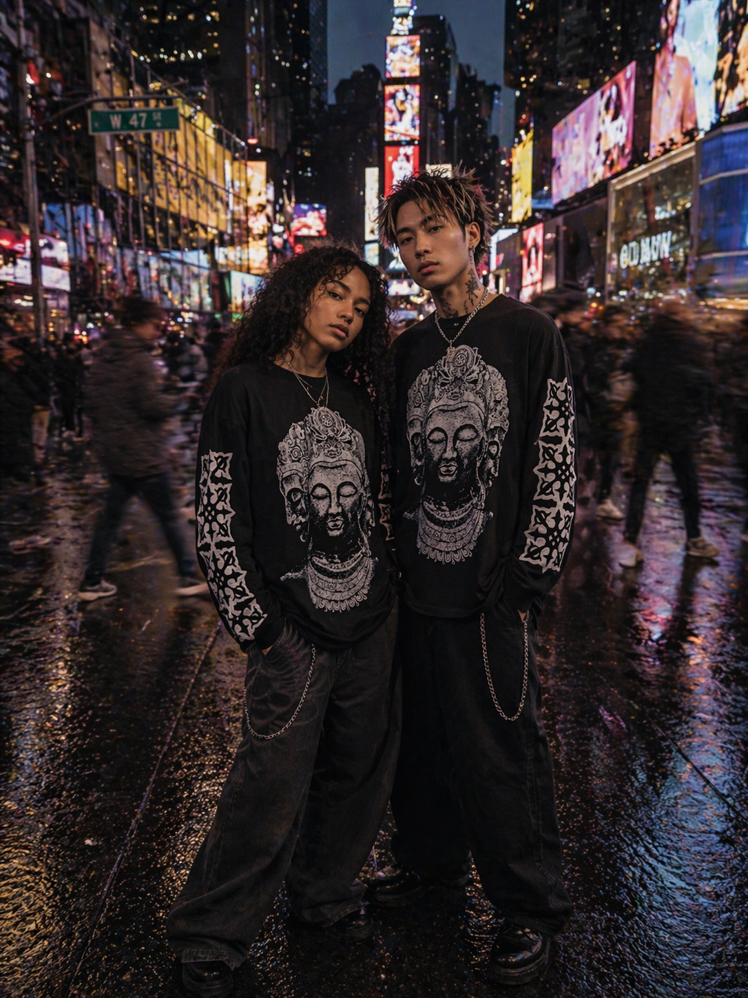 God Head Oversized Long Sleeve